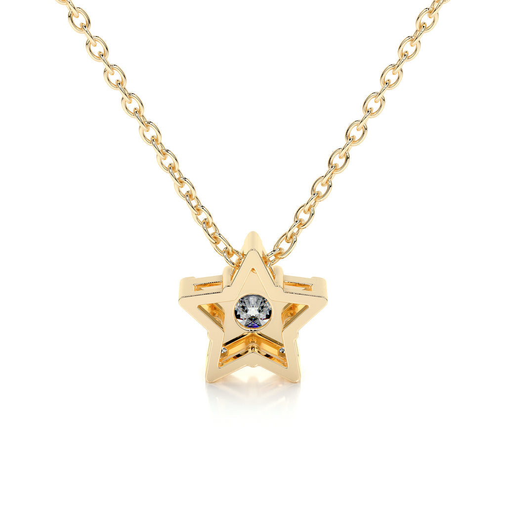 0.25 CT Round CVD F/VS Diamond Necklace